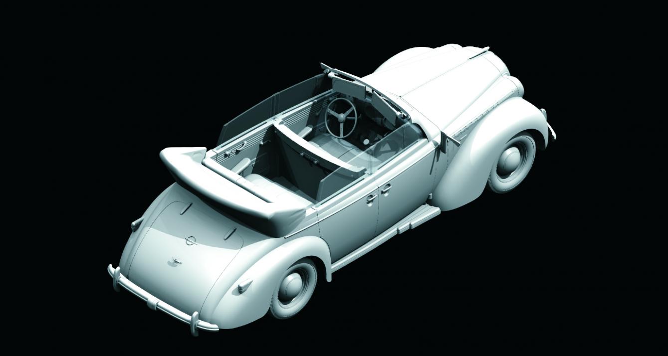 24021 Admiral кабриолет, Германский пассажирский автомобиль ІІ МВ ICM