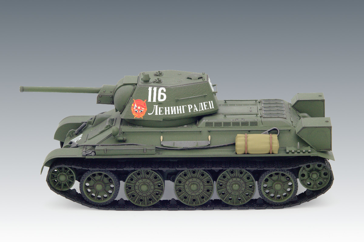 35365 T-34/76 (производство начала 1943 г.),Советский средний танк ІІ МВ ICM
