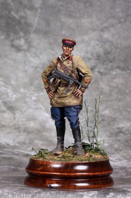 1604SOGA Капитан стрелковых частей РККА. Лето 1941 г SOGA Miniatures