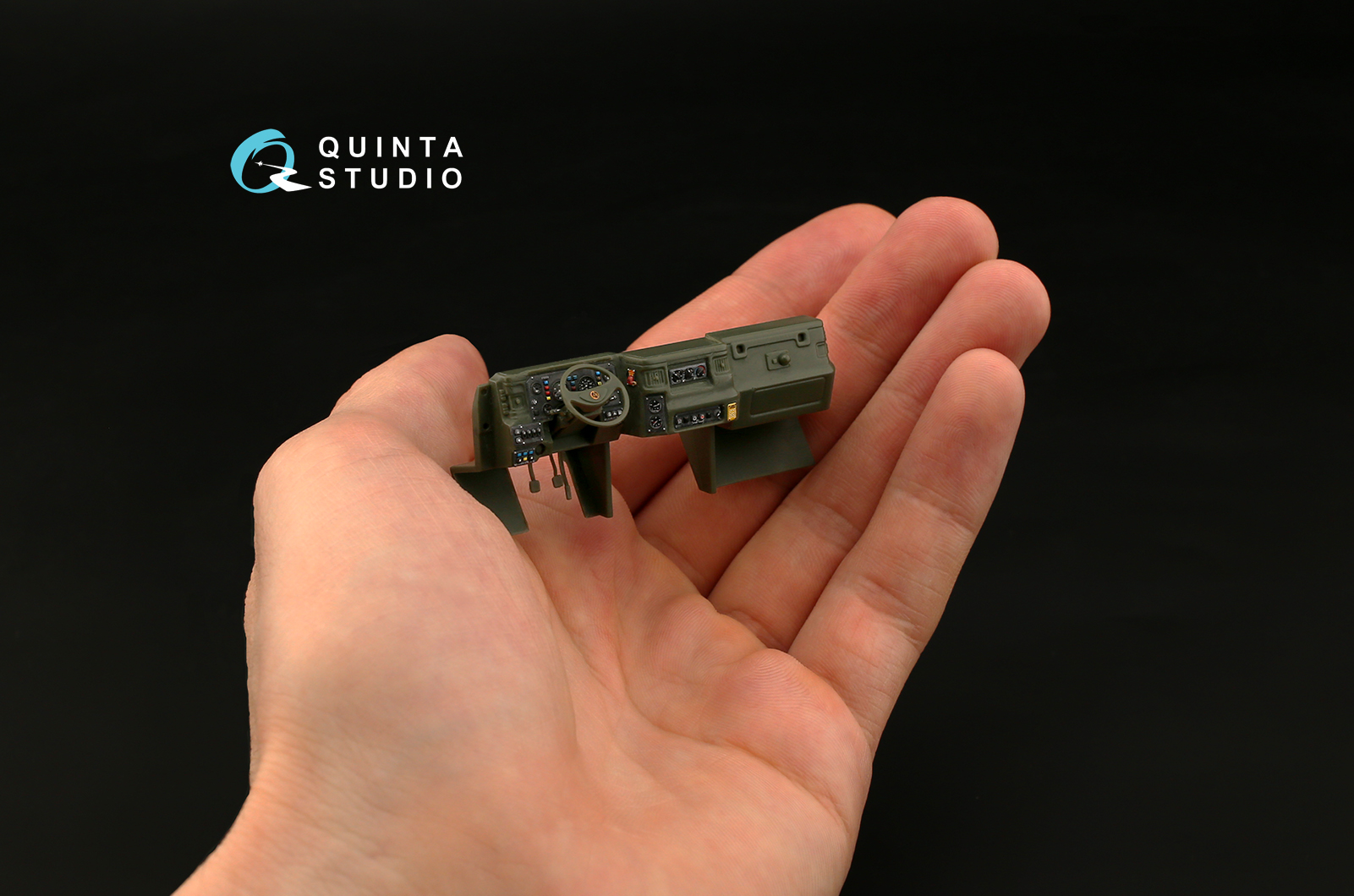 QD35009 1/35 3D Декаль интерьера кабины для семейства ГАЗ Тигр ( для модели Meng)