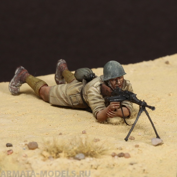 35162SOGA Italian Guastatori with LMG Breda Mod. 30 SOGA Miniatures