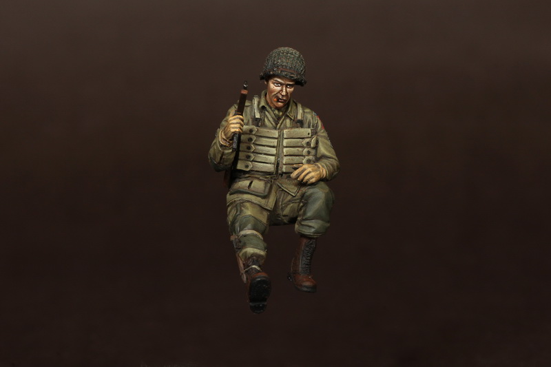 35116SOGA Sergeant US Airborne  Division for jeep. Normandy, 1944. SOGA Miniatures