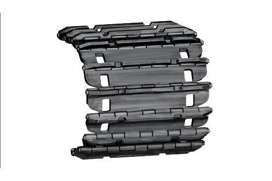 02055P Strv103 Early Workable Track links for *Swedish Strv 103B