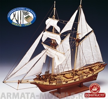 CON80702 Модель корабля Albatros плюс инструменты CONSTRUCTO