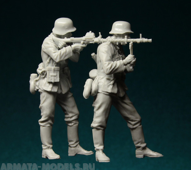 3063STAL Немецкие пулеметчики Stalingrad