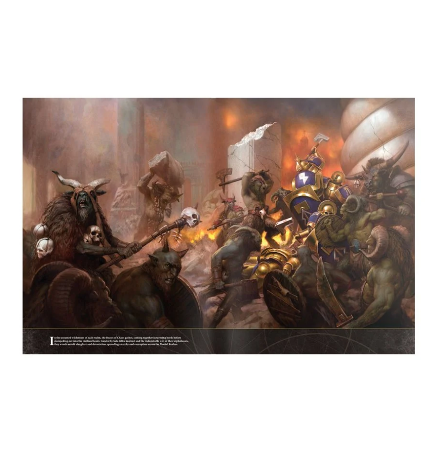 81-01-60GW Боевой Том. Звери Хаоса (тв.обл., англ.) (Battletome: Beasts of Chaos (HB, Eng))