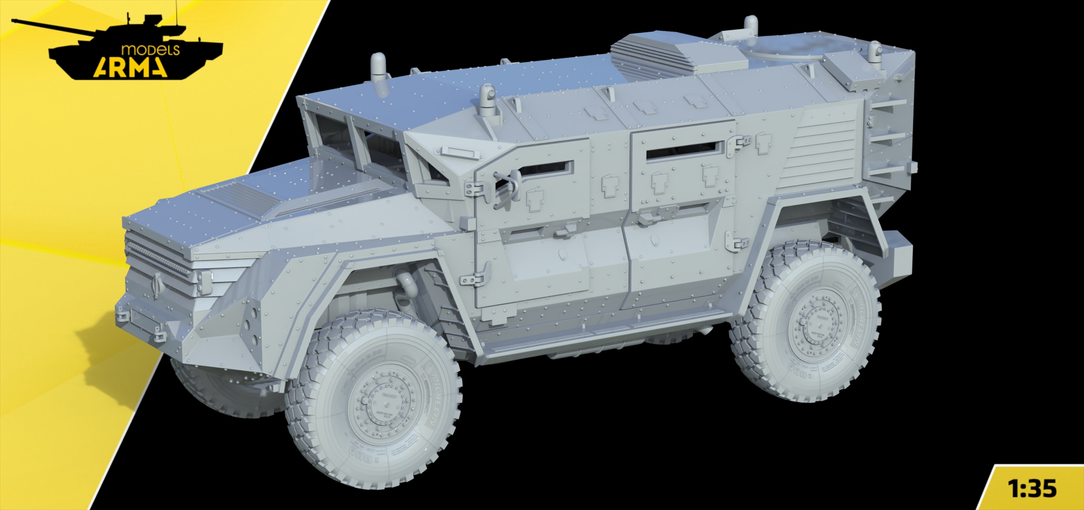 AM35915 Бронеавтомобиль ЦСН ФСБ «Центурион» Arma Models