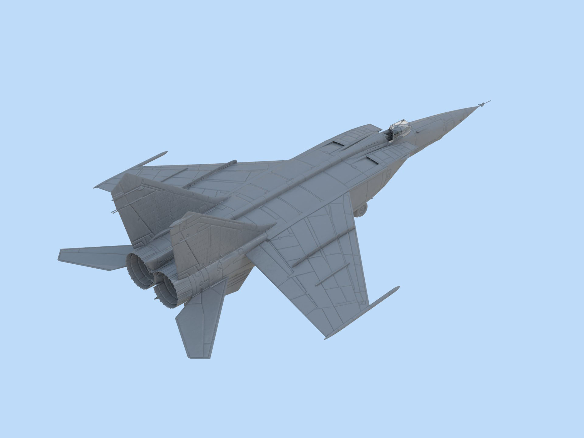 48901 МиГ-25 РБТ, Советский самолет-разведчик ICM