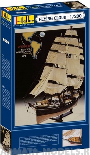 80830 Корабль  Flying Cloud  (1:200) Heller