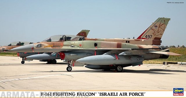 09857 Самолет  F-16I SUFA ISRAEL  AF Hasegawa