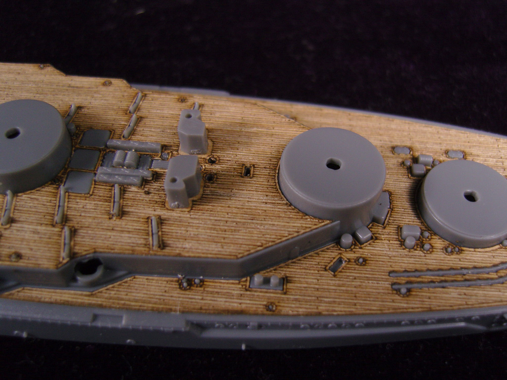 AW20081 Деревянная палуба для IJN Yamashiro 1941