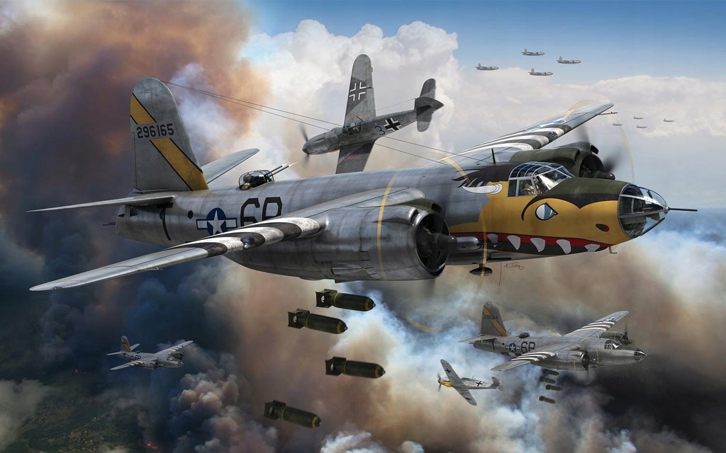 A04015A Самолет  MARTIN B-26B/C MARAUDER Airfix