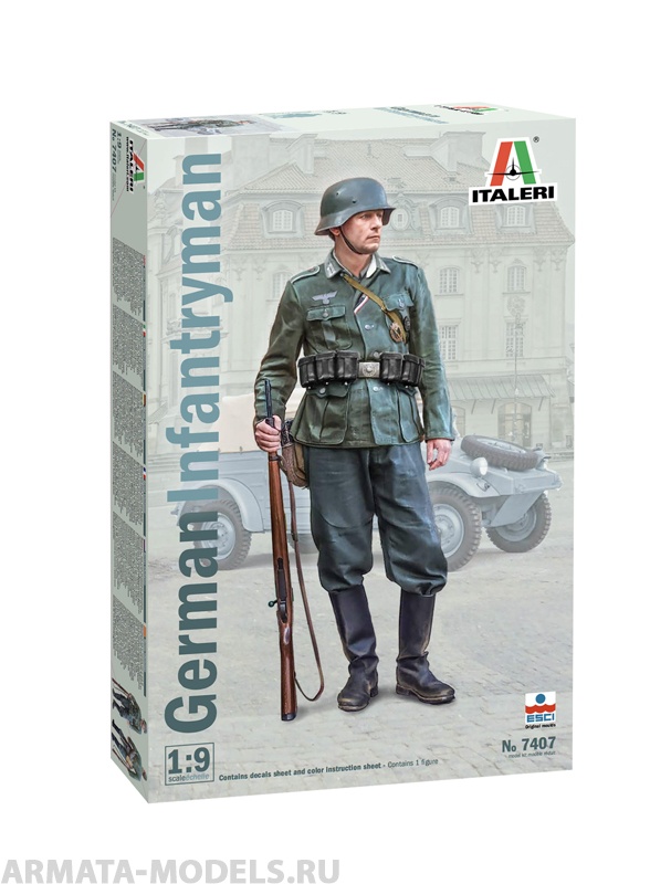 7407ИТ Солдаты GERMAN INFANTRYMAN Italeri