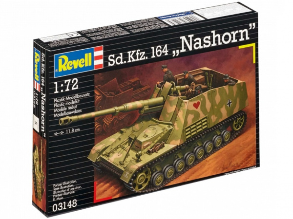 03148 Самоходная артиллерийская установка Sd.Kfz. 164 Насхорн Revell