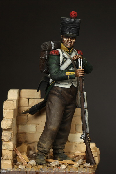 5428SOGA  Carabiner of the Irish Legion. 1808-1813 year. SOGA Miniatures