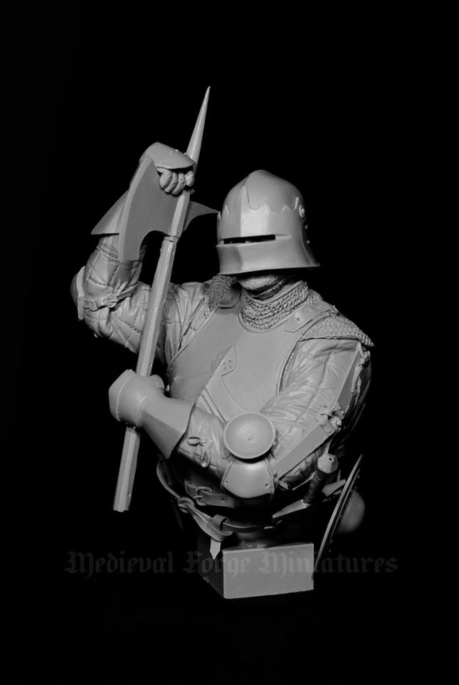 A-017 Фигура Mercenary,15th century Medieval Forge Miniatures