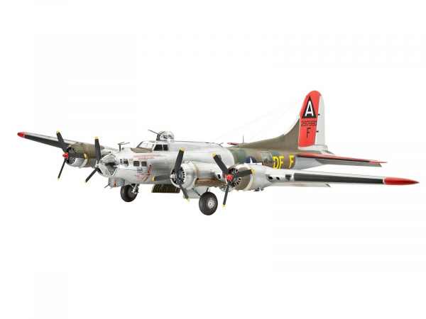 04283 Самолет бомбардировщик Боинг B-17G «Летающая крепость», американский Revell