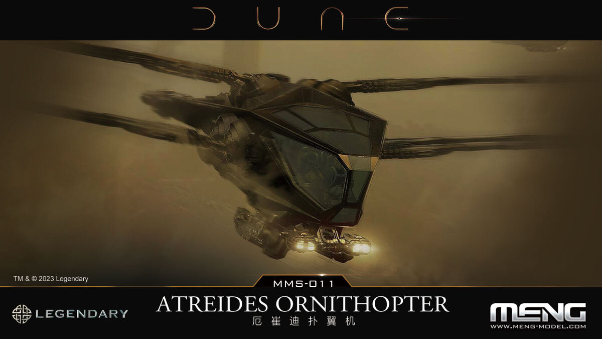 MMS-011 Сборная модель Dune Atreides Ornithopter Meng
