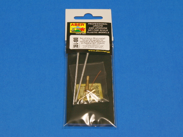 ABR-35-L-100  Дополнения для  Set of 5,5cm Rheinmetall Geraet 58 barrels for German E-50 Flakpanzer для  1/35