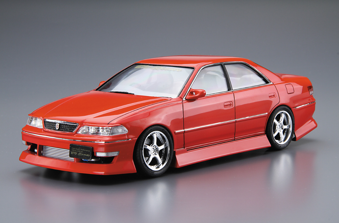06132 Toyota Mark II JZX 100 BN Sports Tourer V '98 Aoshima