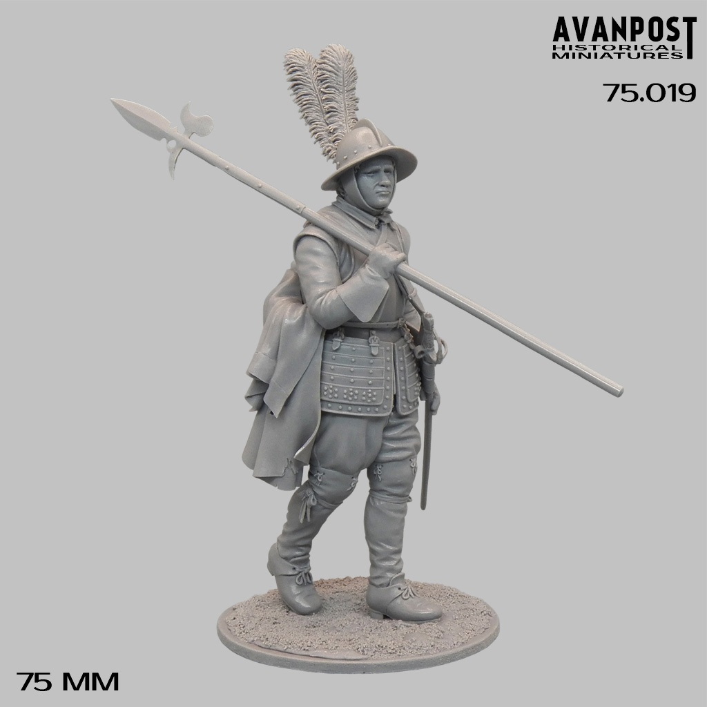75.019АП Пехотный сержант, XVII век Аванпост