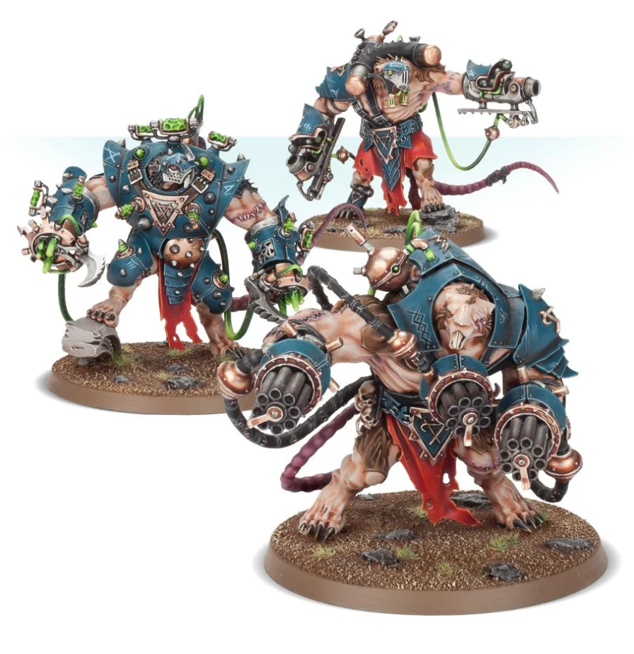 90-17 Набор Скавены. Штормовые Демоны (Skaven Stormfiends)