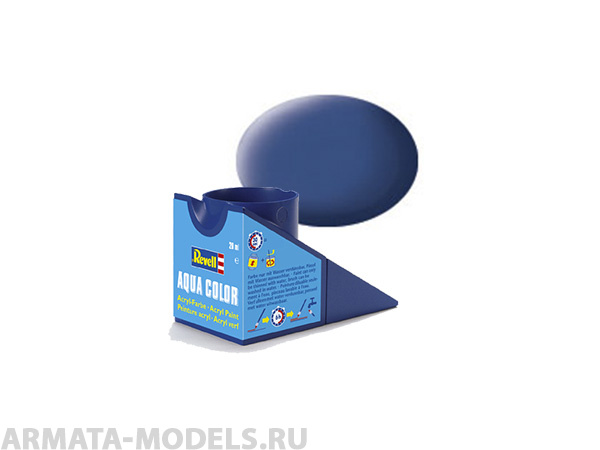 36156 Аква-краска синяя матовая