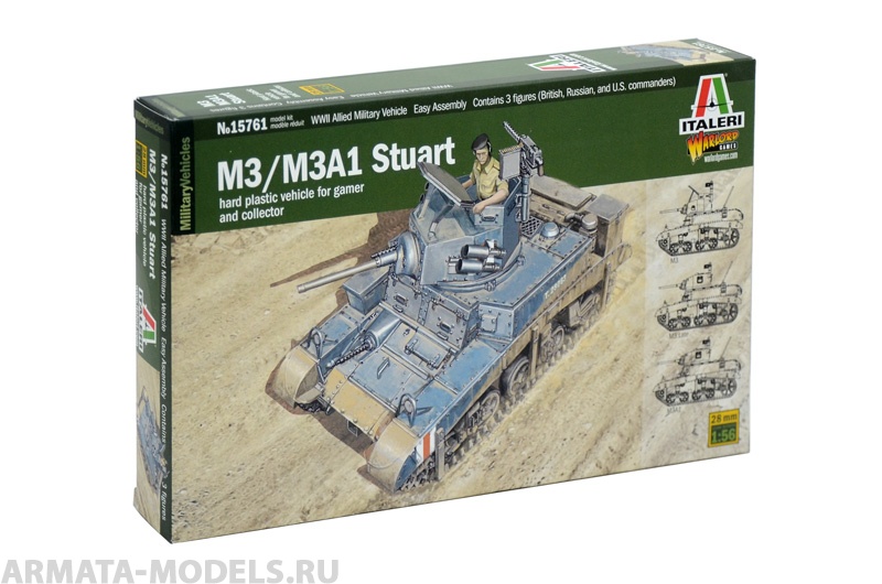15761ИТ M3/M3A1 STUART Italeri