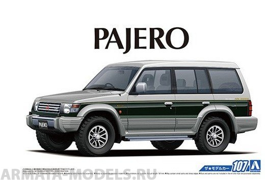 05710 Mitsubishi Pajero Super Exceed '91 Aoshima