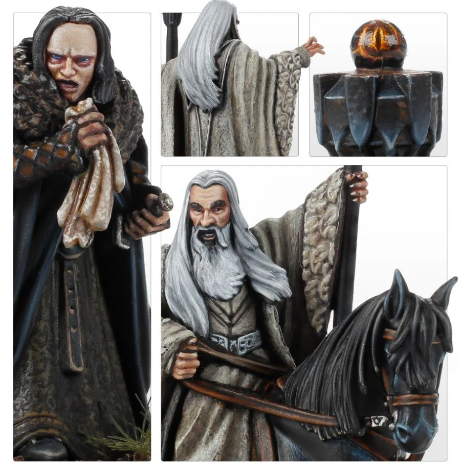 30-49GW Набор Властелин Колец: Саруман Белый и Грима (Saruman the White & Gríma)