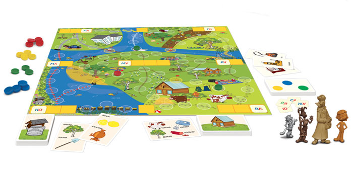 8696 Простоквашино. Читаем по слогам.