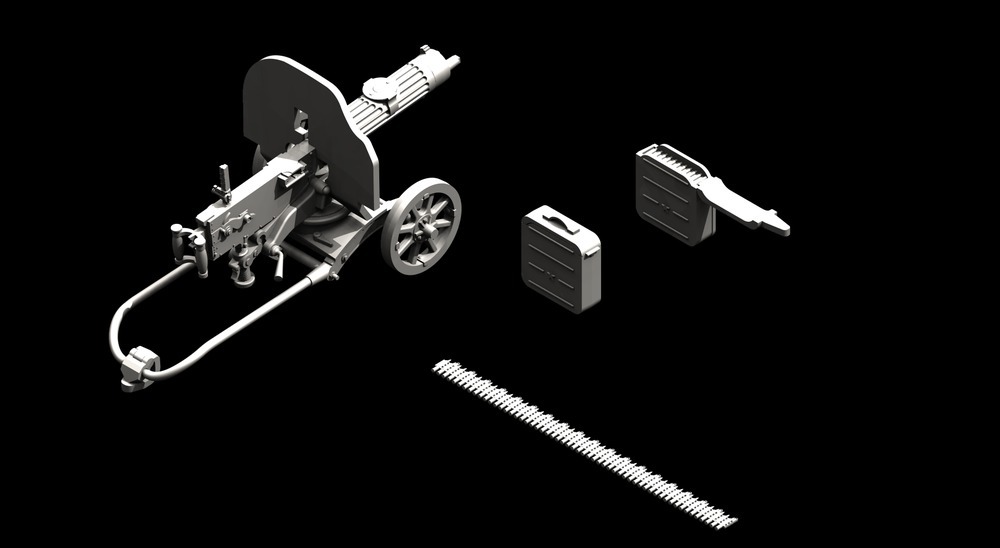 35676 Советский пулемёт Максим (1941г.) ICM