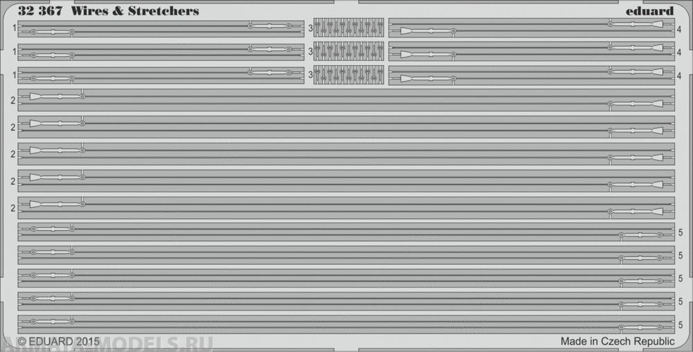 32368ED  Wires and Stretchers 1/32