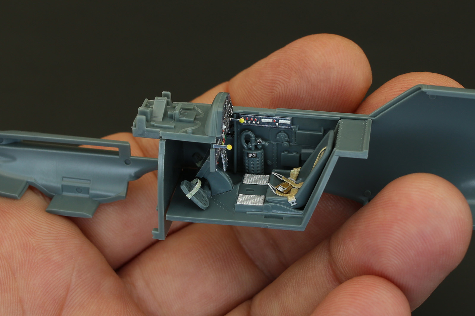 QD48087 1/48 3D Декаль интерьера кабины  Bf 109E-4/E-7 (для модели Eduard) Quinta Studio