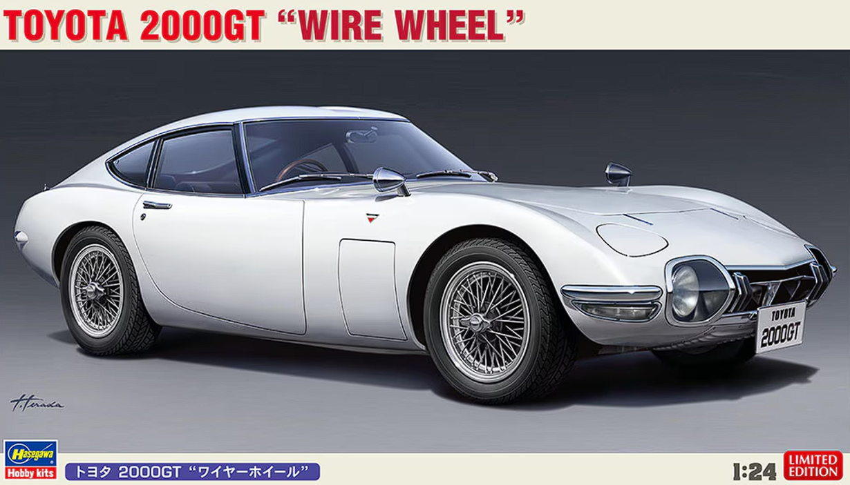 20617-Автомобиль TOYOTA 2000GT 'WIRE WHEEL' (Limited Edition) Hasegawa