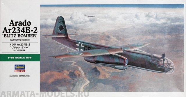 09083 Самолет ARADO Ar 234B-2 Hasegawa