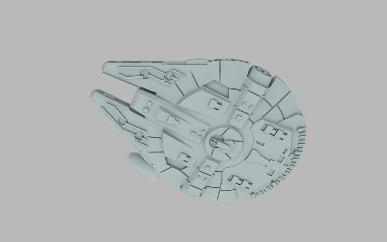 AM2704 Millenium Falcon Тысячелетний сокол Arma Models