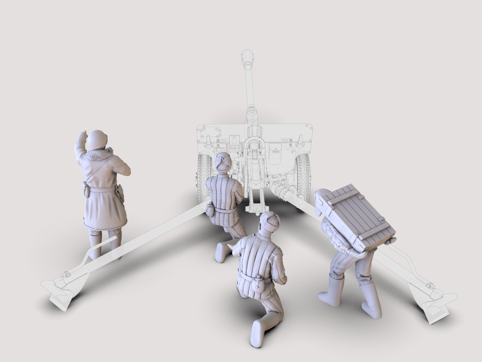 AM35605 Расчет зима 4 фигуры