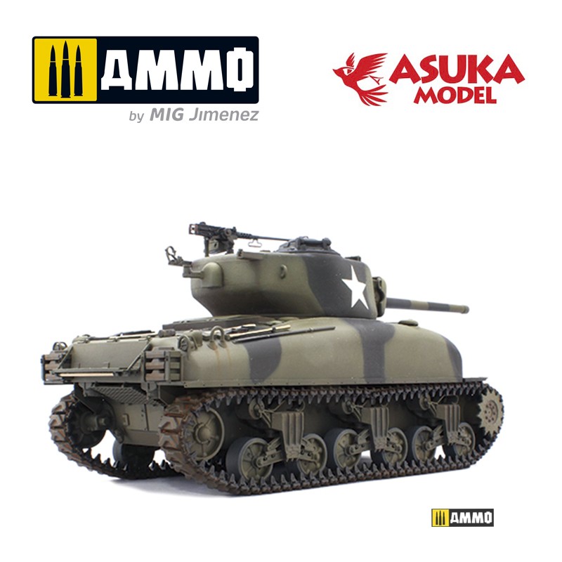 ASUKA35047 Сборная модель M4A176MM SHERMAN ASUKA