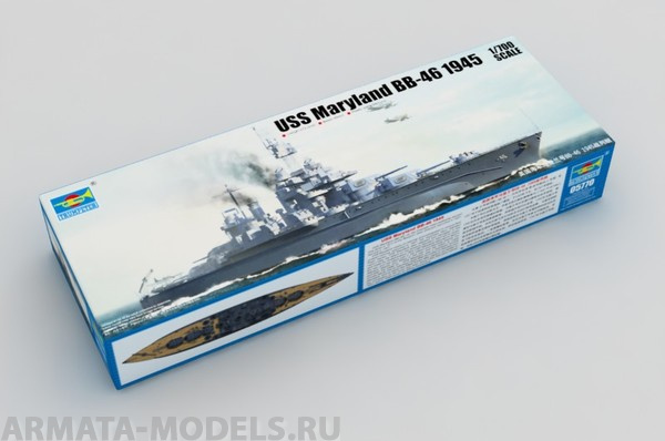 05770P USS Maryland BB-46 1945 Trumpeter