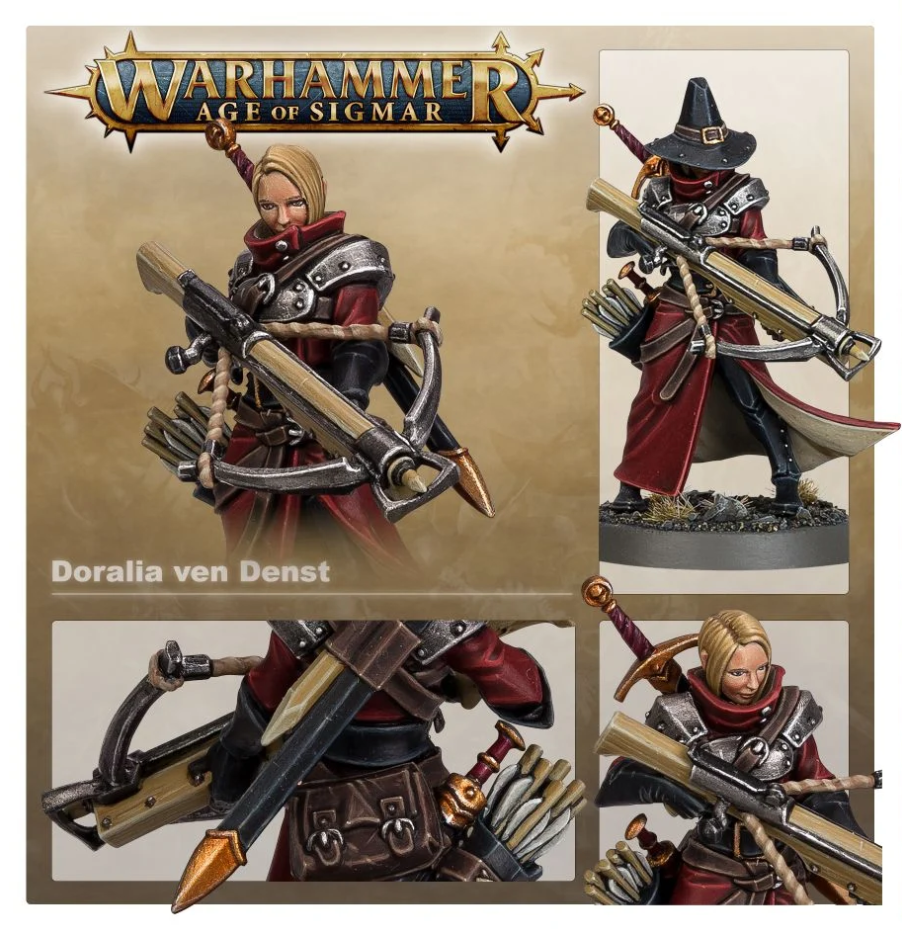 86-45GW Набор Города Сигмара. Гален и Доралия Вен Денст (Cities of Sigmar: Galen and Doralia ven Denst)