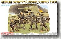 6153Д Солдаты German Infantry, Ukraine Summer 43 Dragon