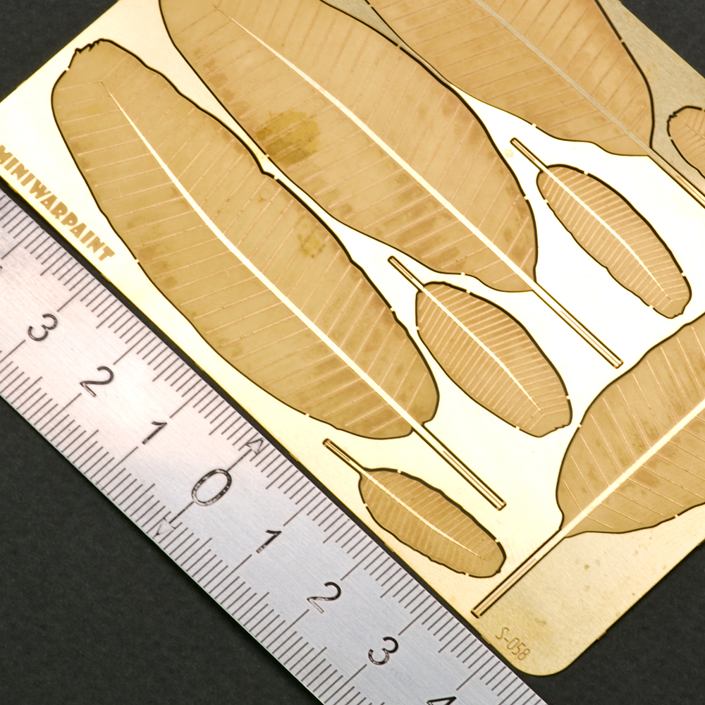 S-058 Листья банана, размер M