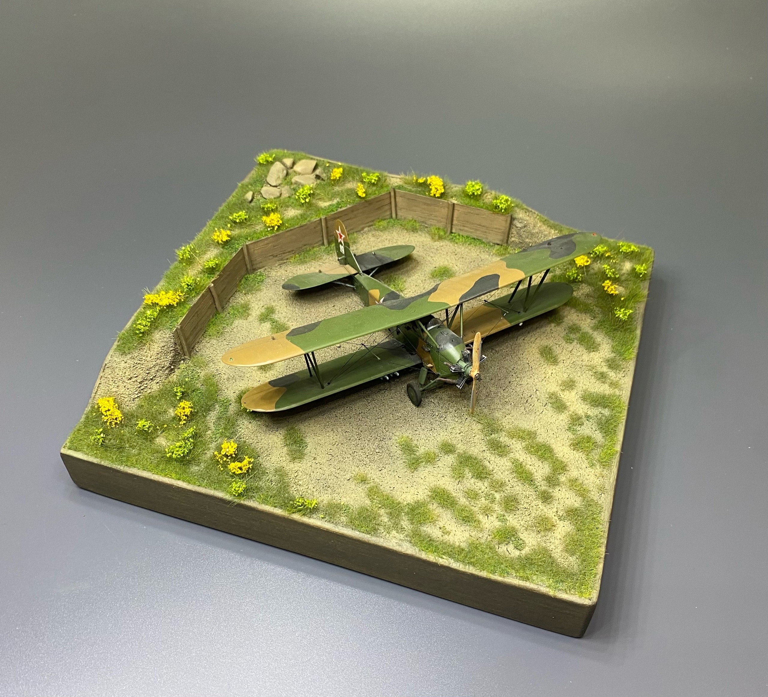 HM01039 Капонир для авиации 1/72 или артилерии 1/35 (20*20см)