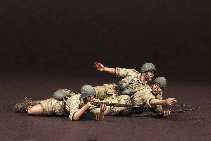 3621SOGA Italian Guastatori in North Africa. SOGA Miniatures