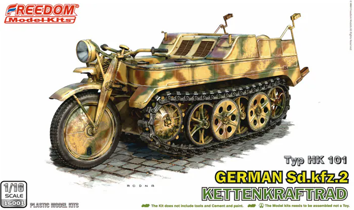 16001-FRE Sd.Kfz. 2 Kettenkraftrad FREEDOM