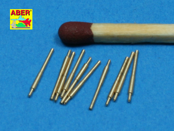 ABR-1:700-L-27  Дополнения для  Set of 10 pcs 203 mm barrels for Japan ships : Atago, Kumano, Myoko etc. для  1/700