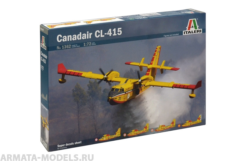 1362ИТ Самолет Canadair CL-415 Italeri