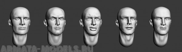 ARM356021 Головы (без волос) №5 ARMOR35