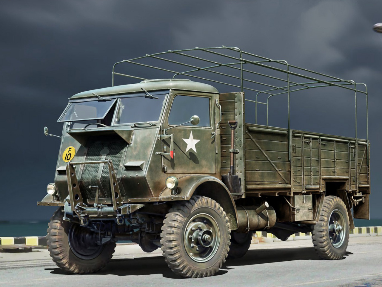 35507 Model W.O.T. 6, Британский грузовой автомобиль ІІ МВ ICM